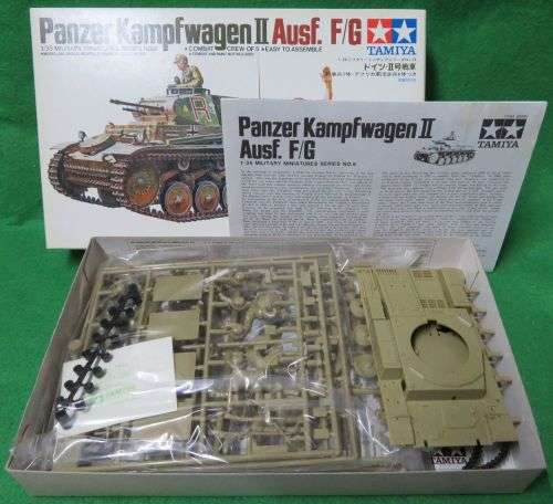 **TAMIYA**MODEL KIT**PANZER KAMPFWAGEN II**VINTAGE**