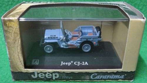 **CARARAMA**JEEP WILLYS CJ-2A**NEW BOXED 2002**