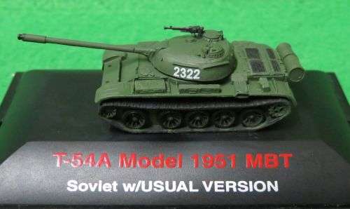 **TRUMPETER**TANK**SOVIET T-54A MODEL 1951 MBT**SCALE 1/144**