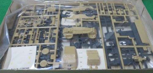 **NITTO**MODEL KIT**3 IN 1**PANZER KAMPFWAGEN 1 & JEEP & BMW BIKE WITH SIDECAR**VINTAGE**1/76**