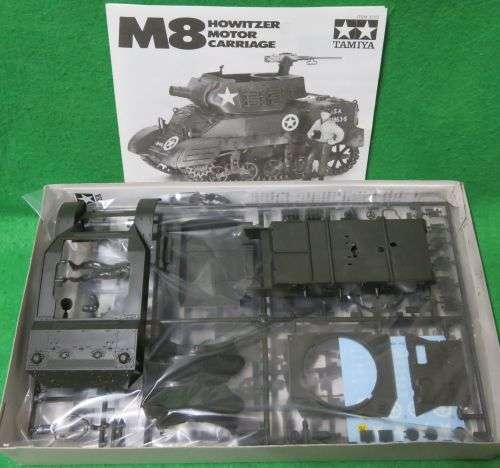 **TAMIYA**MODEL KIT**M8 - HOWITZER MOTOR CARRIAGE**VINTAGE**1/35**