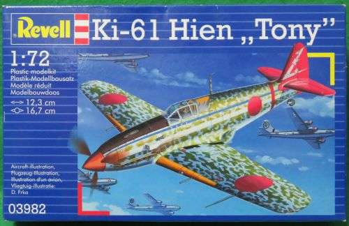 **REVELL**MODEL KIT**KI-61 HIEN `TONY**1/72**