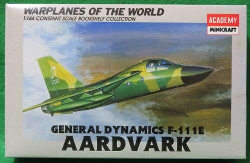 **ACADEMY**AARDVARK F-111E**VINTAGE**1:144**LENGTH +-12.5CM**
