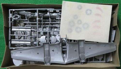 **AIRFIX**MODEL KIT**LOCKHEED P-38F LIGHTNING**1/72**VINTAGE**