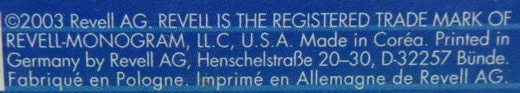 **REVELL**MODEL KIT**TF-104 G STARFIGHTER**VINTAGE**1/144**MODEL LENGTH +-11.6CM**