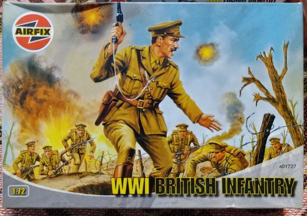 **Airfix**Figures**WW1 British Infantry (48 Parts)**Vintage**1/72**