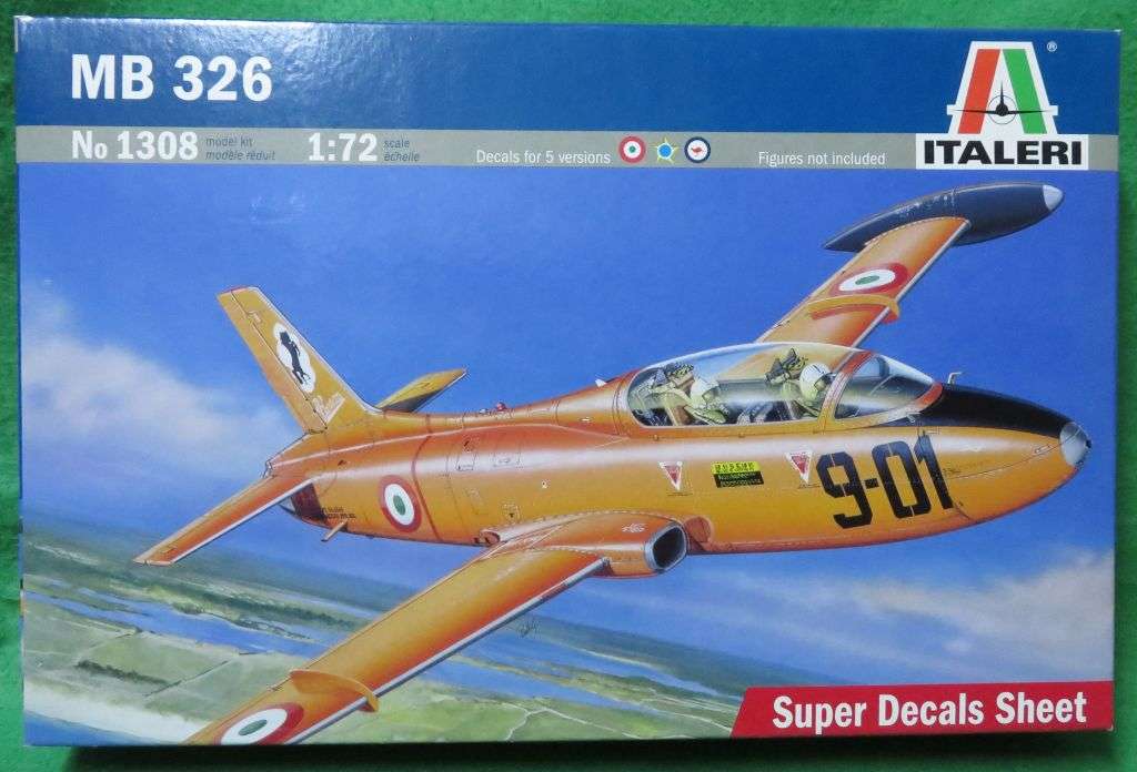 **ITALERI**MODEL KIT**IMPALA MK.I - MB 326**VINTAGE**1/72**LENGTH +-14.8CM