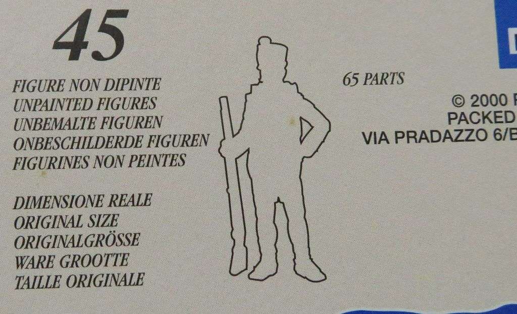 **REVELL**MODEL KIT**GREEK INFANTRY (45 PARTS)**1/72**VINTAGE**