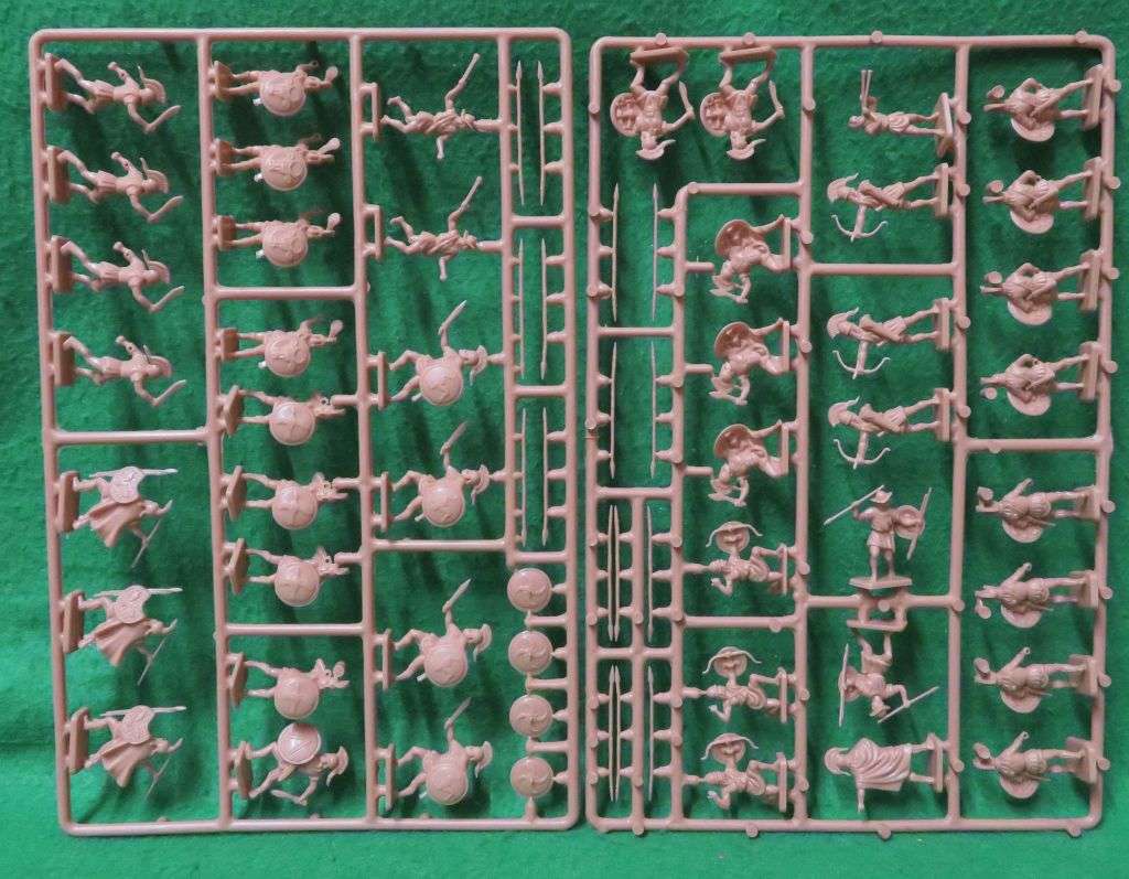 **REVELL**MODEL KIT**GREEK INFANTRY (45 PARTS)**1/72**VINTAGE**