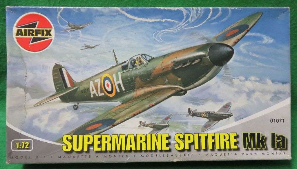 **AIRFIX**MODEL KIT**SUPERMARINE SPITFIRE Mk Ia**1:72**VINTAGE**