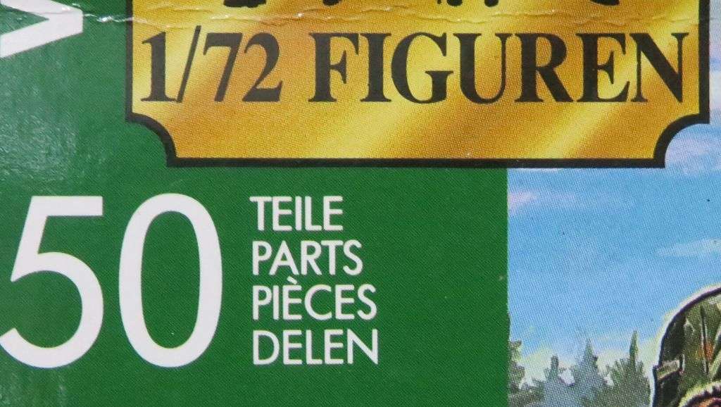 **REVELL**MODEL KIT**GERMAN INFANTRY FIGURES (50 PARTS)**1/72**VINTAGE**