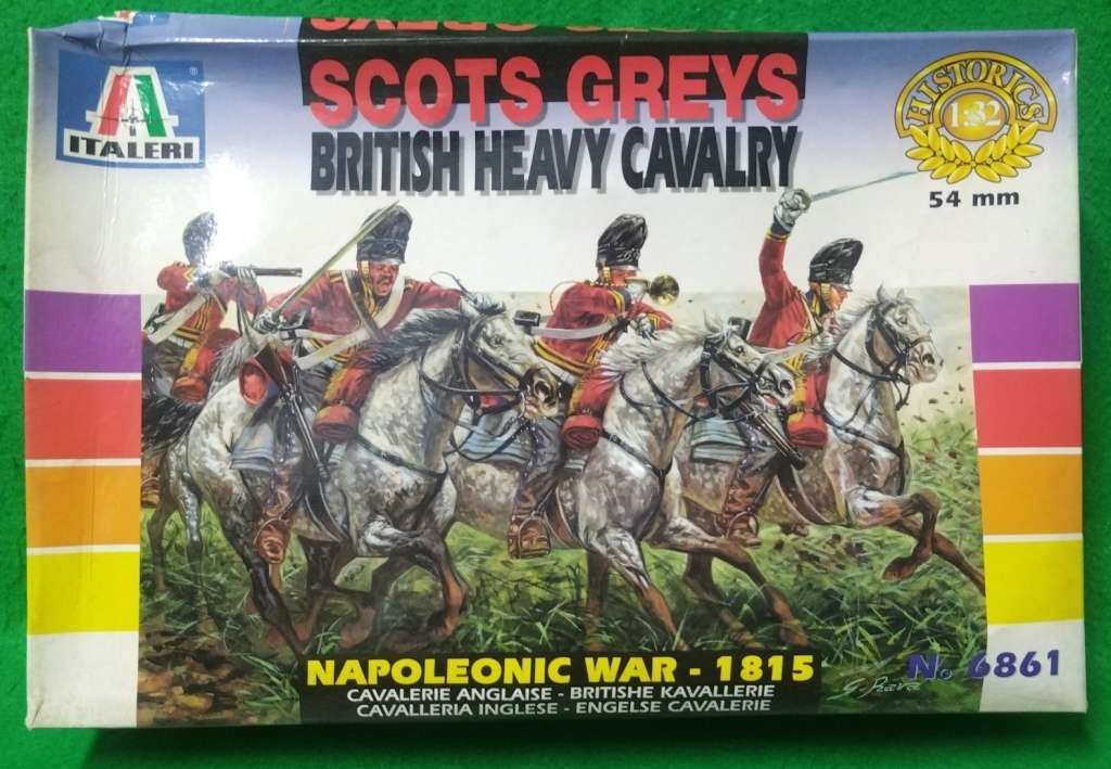 **Italeri**Model kit**Scots Greys - British Heavy Cavalry**Vintage**Scale 1/32**