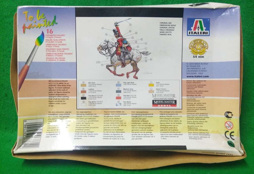 **Italeri**Model kit**Scots Greys - British Heavy Cavalry**Vintage**Scale 1/32**