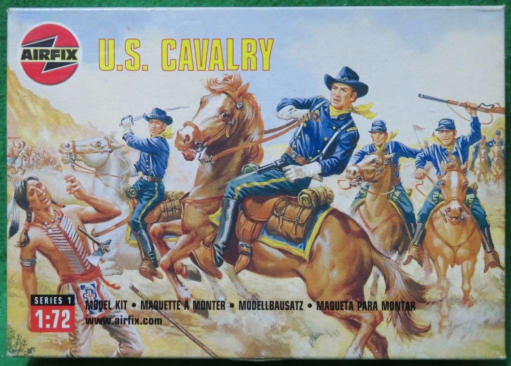 **Airfix**Model kit**U.S. Cavalry (36 parts)**Vintage**1/172**