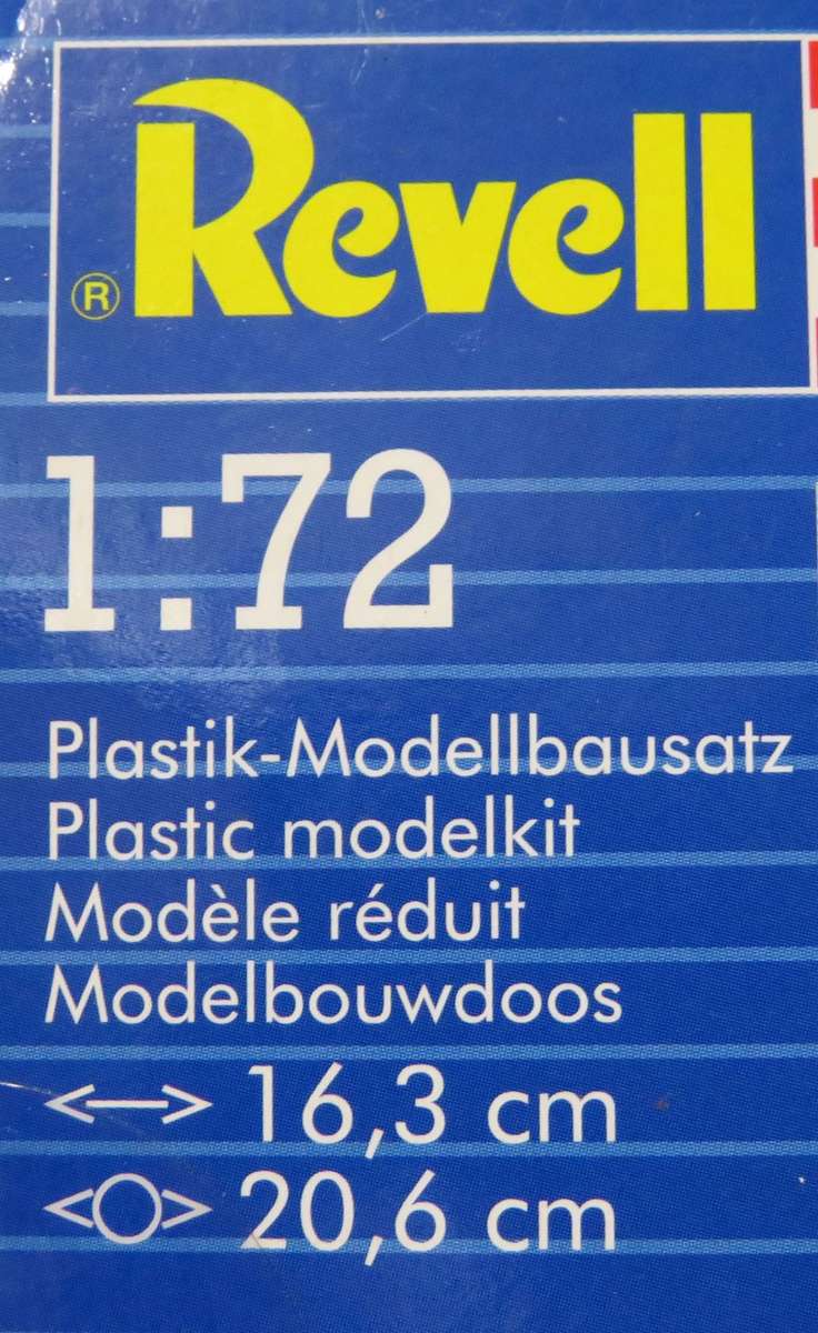 **Revell**Model kit**Heinkel He 70 G-1 - Blitz (F-2/170A)**Vintage**Scale 1/72**Box still sealed**