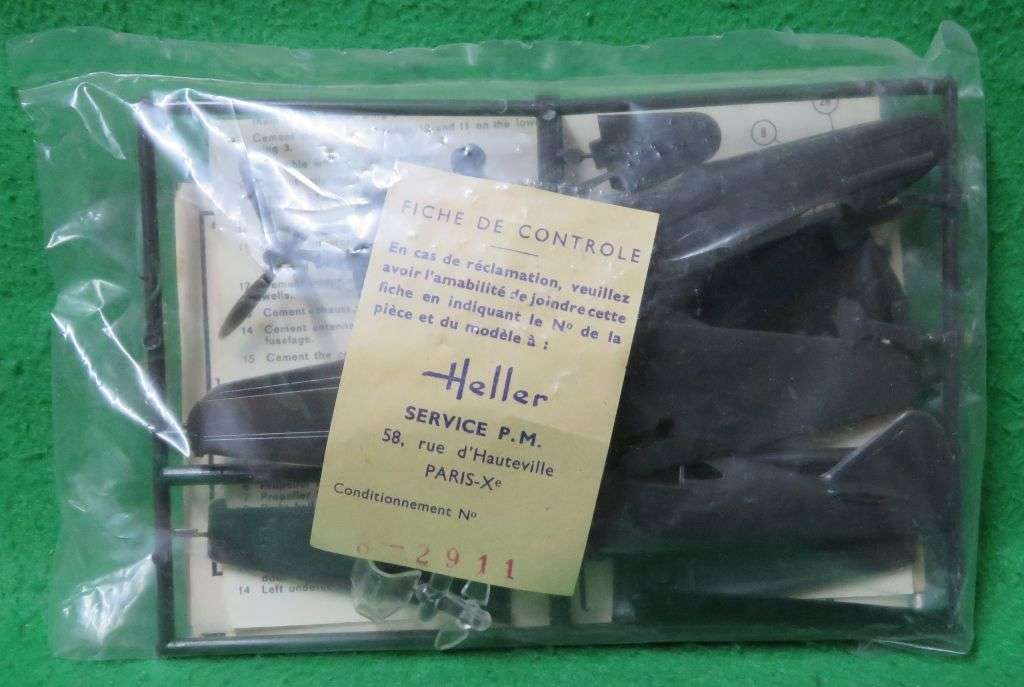 **Heller**Model kit**Dewoitine 520**Vintage**Scale 1/72**