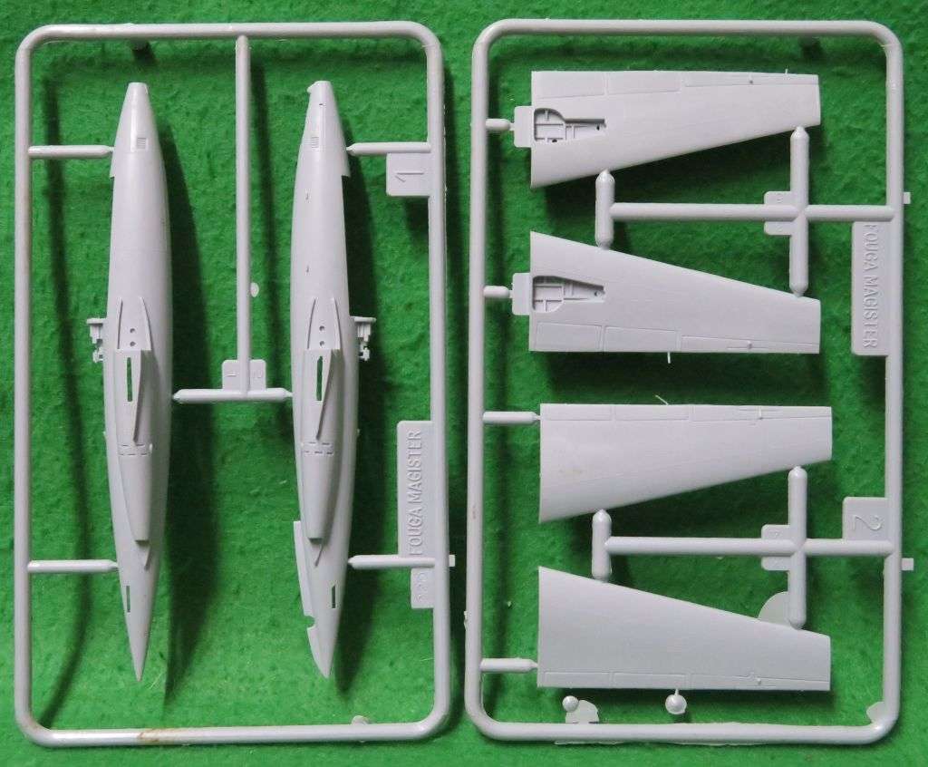 **Heller**Model kit**Fouga Magister CM 170**Vintage**1/72**