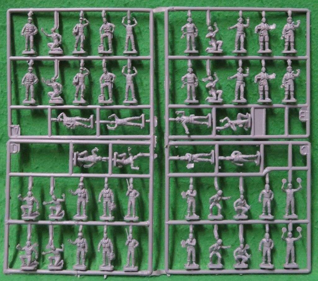 **Italeri**Model kit**NATO Pilots & Ground Crews (48 Parts)**Vintage**1/72**