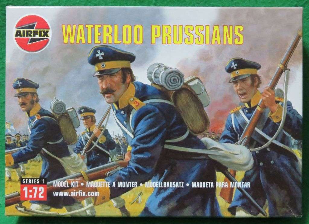 **Airfix**Model kit**Waterloo Prussians (48 Parts)**Vintage**1/72**Box still sealed**