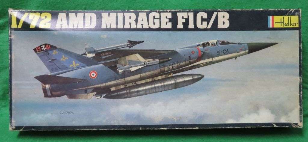 **Heller**Model kit**AMD Mirage F1C/B**Vintage**1/72**