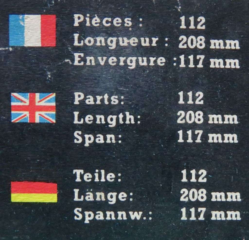 **Heller**Model kit**AMD Mirage F1C/B**Vintage**1/72**