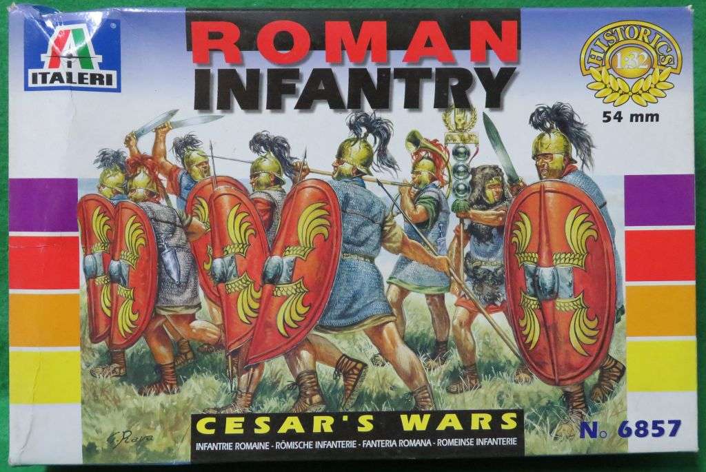 **Italeri**Model kit**Roman Infantry - Cesar`s Wars (32 Parts)**Vintage**1/35**
