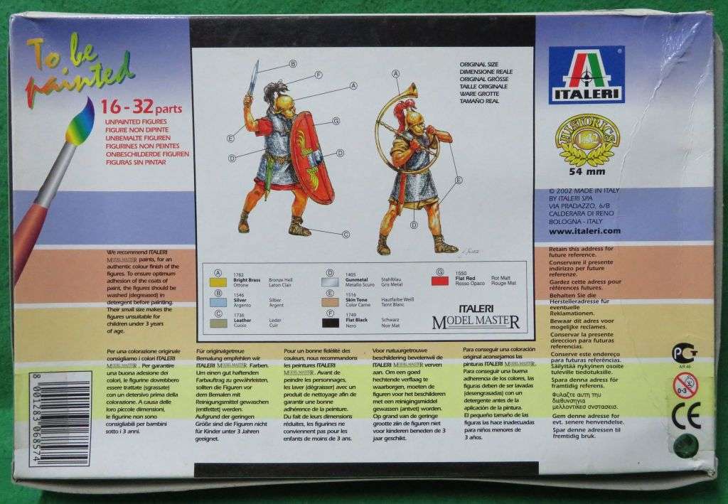 **Italeri**Model kit**Roman Infantry - Cesar`s Wars (32 Parts)**Vintage**1/35**