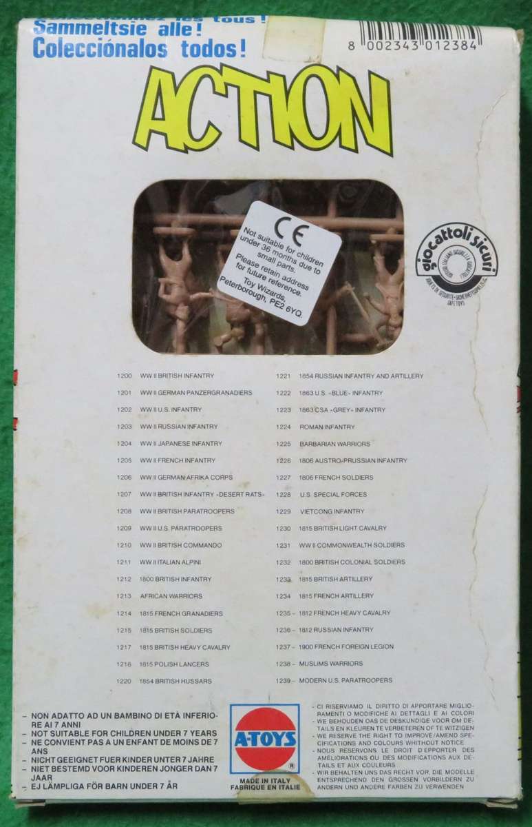 **A-Toys**Model kit**Muslim Warriors (50 Parts)**Vintage**Scale 1/72**