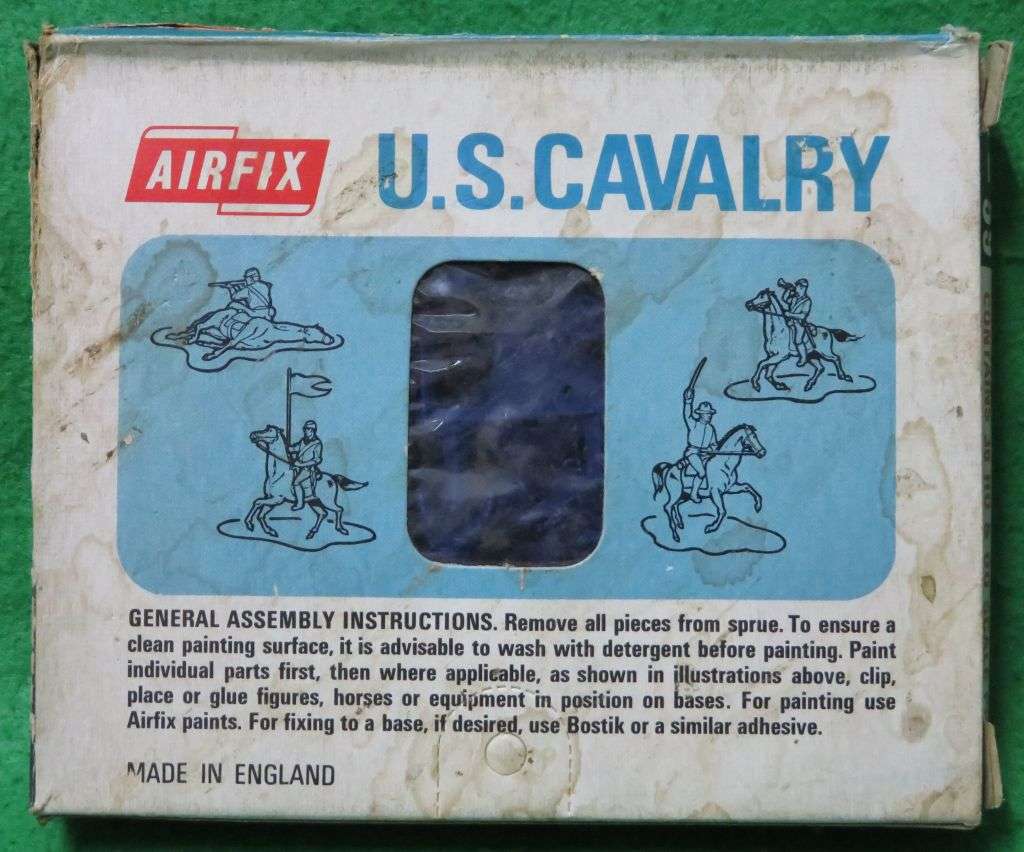 **Airfix*Model kit**U.S. Cavalry (36 Parts)**Vintage**Scale HO/OO**