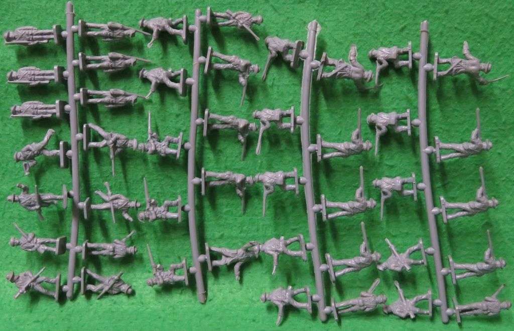 **Airfix*Model kit**ACW Confederate Infantry (48 Parts)**Vintage**Scale HO/OO**