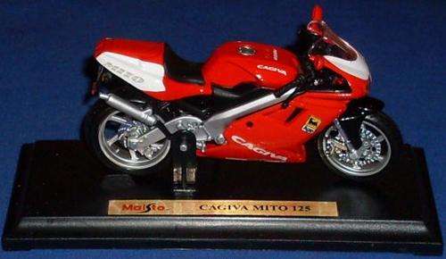 ***CAGIVA MITO 125***SPECIAL EDITION***MAISTO***1:18***NEW BOXED***