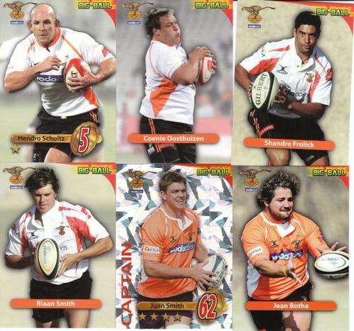 ***JUAN SMITH - CAPTAIN***CHEETAHS***2010 BIG-BALL RUGBY TRADING CARDS***