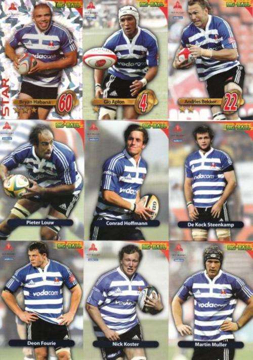 ***BRYAN HABANA STARPLAYER***WESTERN PROVINCE***2010 BIG-BALL RUGBY TRADING CARDS***