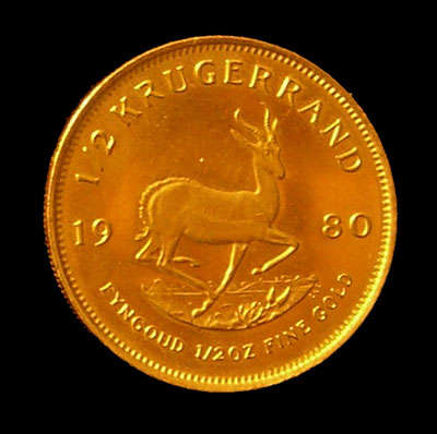 1980 Kruger Rand !!!!! FREE SHIPPING!!!!!!  Rare Coin