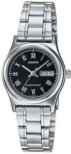 Casio Analog Ladies Watch (LTP-V006D-1B)