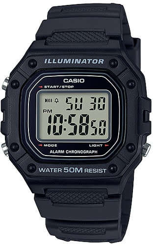 Casio Digital Mens Watch (W-218H-1AV)