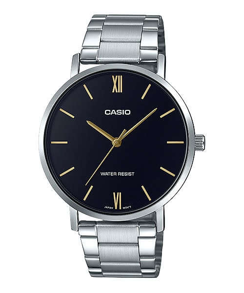 Casio Analog Mens Watch (MTP-VT01D-1B)