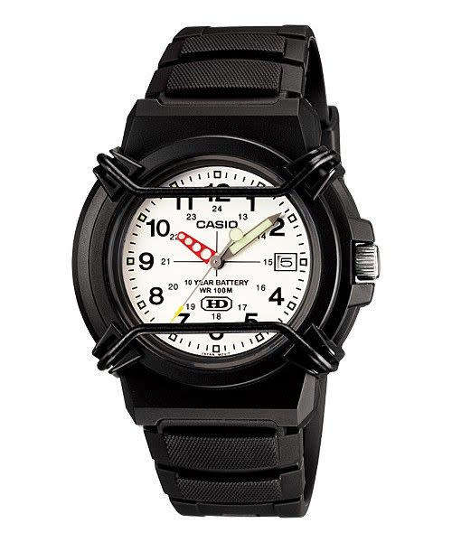 Casio  Analogue 3 Hand 10 Year Battery Mens Watch (HDA-600B-7B)