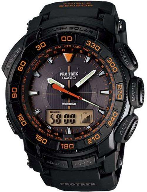 Casio Protrek Tough Solar Triple Sensor Watch PRG-550-1A4