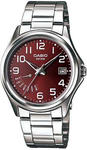 Casio --MTP-1369D-4B-- Mens Watch
