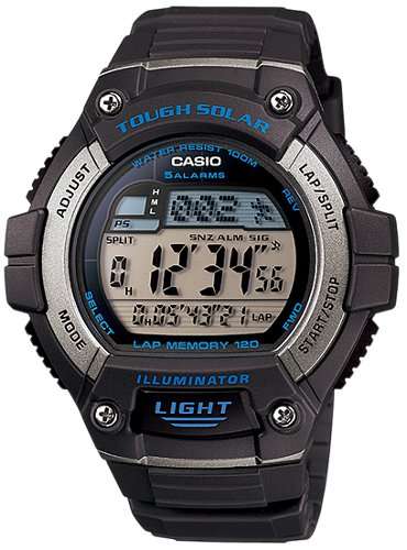 New Casio SPORTS GEAR Solar Powerd, Mens Watch W-S220-8A