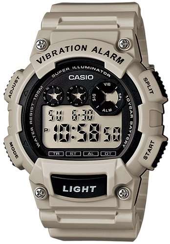 Casio 10-Year Battery Digital W-735H-8A2 Men`s Watch