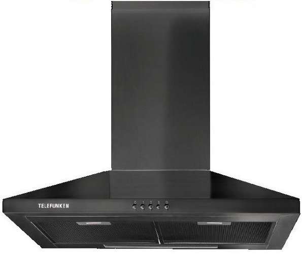 Telefunken 60CM Black Cooker Hood (TCCH-600B)