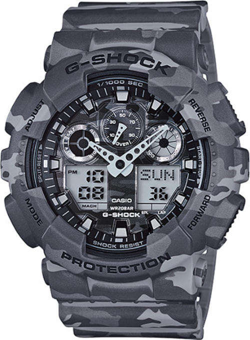 Casio G-Shock Ana-Digi Mens Watches GA-100CM-8A