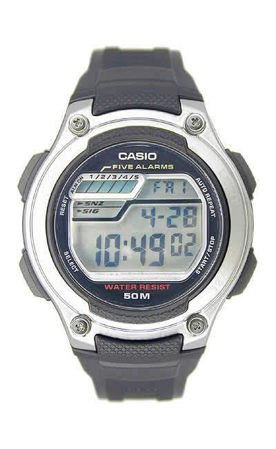 Casio Midsize Digital Sport Watch W-212H-1AV