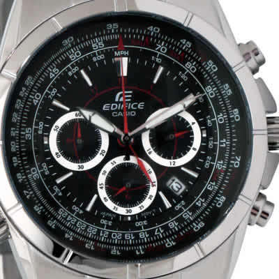 Casio Edifice Watch for Men with Slide Rule Function (EF-518D-1AVDF)