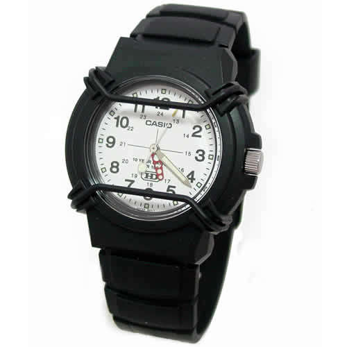 Casio  Analogue 3 Hand 10 Year Battery Mens Watch HDA-600-7BV