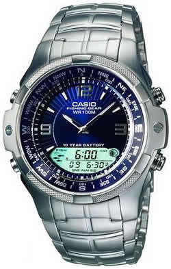 Casio Moon Phase Outgear Fishing Watch