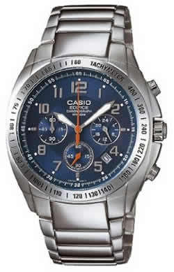 Casio Men's Edifice Stainless Steel Chronograph Watch EF-502D-2AV