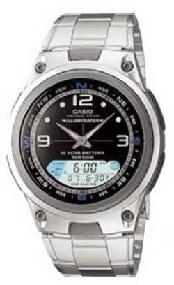 Casio Illuminator FISHING GEAR 10-Year Battery Life AW-82D-1AV